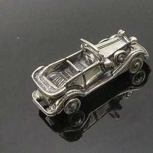 Genuine 925 Sterling Silver Car & Key Charm – Passed Driving Test Gift, Fits All Charm Bracelets