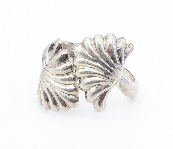 ILARIA 925 Sterling Silver - Vintage Scalloped By… - image 5