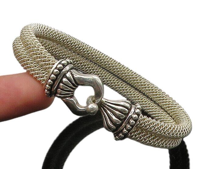 PRY シュウト Silver Hook Bangle [narrow] 85554-image-squared-1-