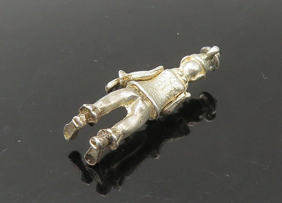 925 Sterling Silver - Vintage Petite Dancing Clow… - image 5