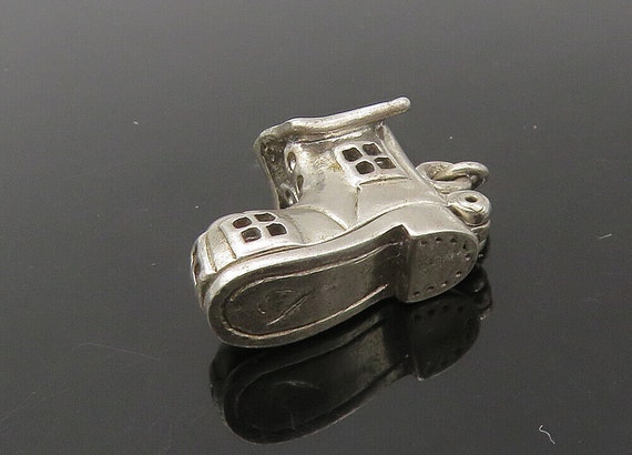 925 Sterling Silver - Vintage Petite House Boot M… - image 5