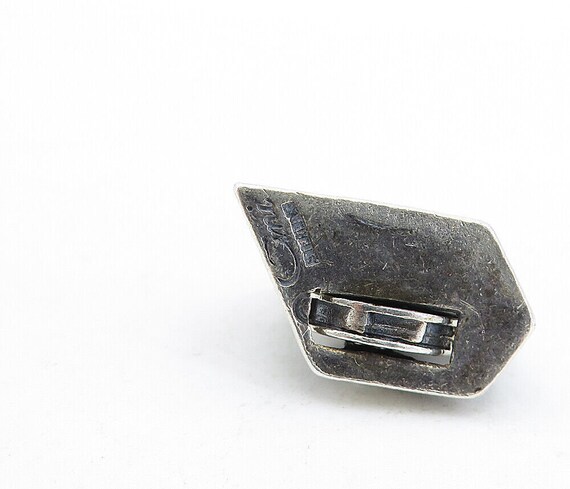 925 Sterling Silver - Vintage Petite Dark Tone Sc… - image 6