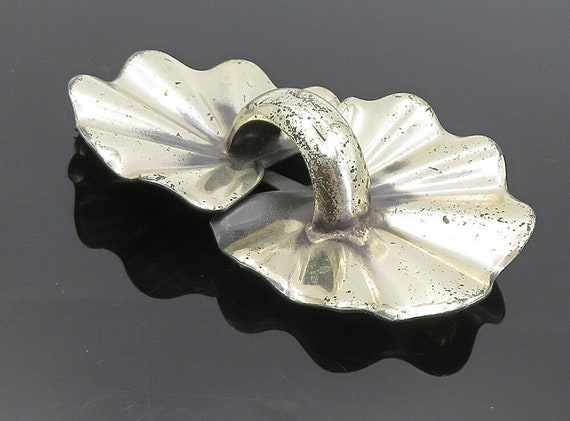 MONET 925 Sterling Silver - Vintage Shiny Moderni… - image 1