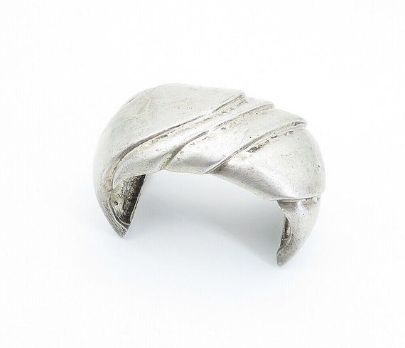 WS 925 Sterling Silver - Vintage Modernist Sculpt… - image 3