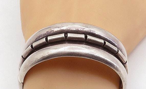 MEXICO 925 Sterling Silver - Vintage Oxidized Rou… - image 1