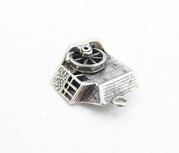 925 Sterling Silver - Vintage Petite Dark Tone Sc… - image 3