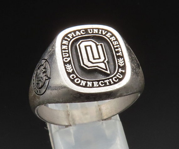 925 Silver - Vintage 2011 Class Quinnipiac Univer… - image 1