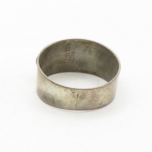 ISRAELL Argent 925 Bague vintage en nacre et mosaïque, taille 8 RG17265 image 4