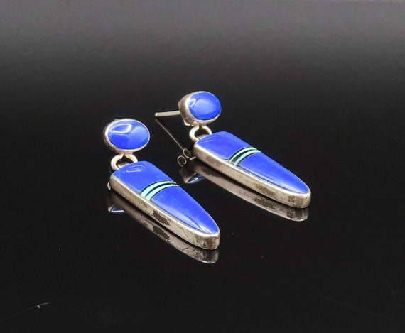 MTT NAVAJO 925 Silver - Vintage Lapis Lazuli & Fi… - image 3