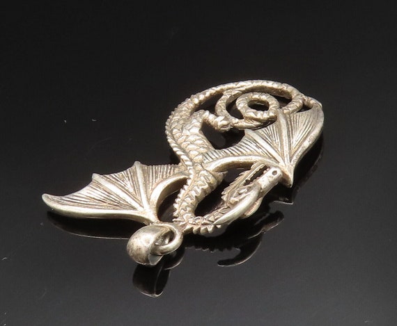 PETER STONE 925 Sterling Silver - Vintage Carved … - image 4