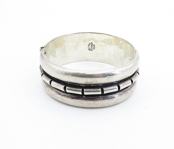 MEXICO 925 Sterling Silver - Vintage Oxidized Rou… - image 4