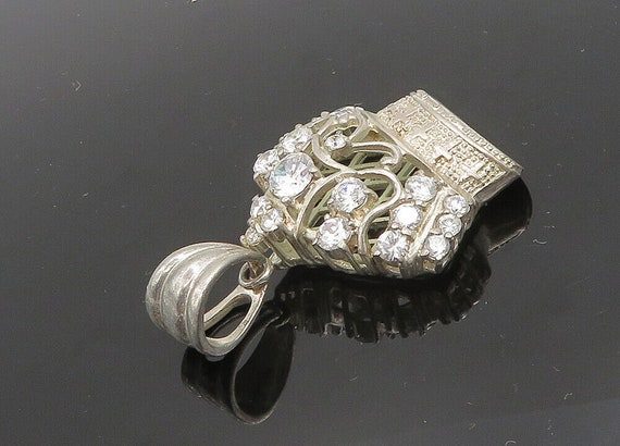 925 Sterling Silver - Vintage Cubic Zirconia Roya… - image 3