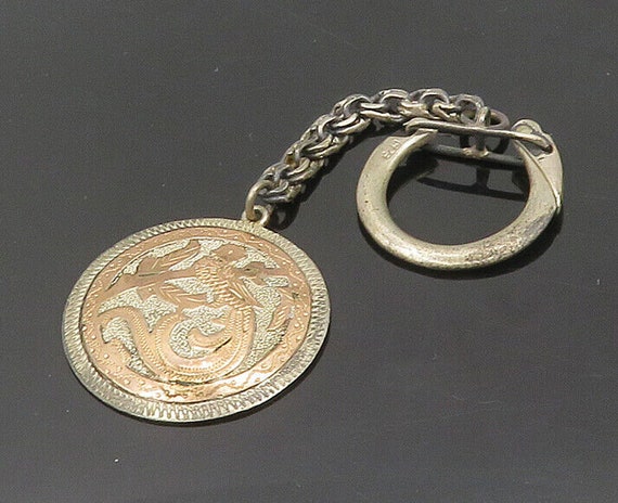 GUATEMALA 925 Silver & 18K GOLD - Vintage Two Ton… - image 1