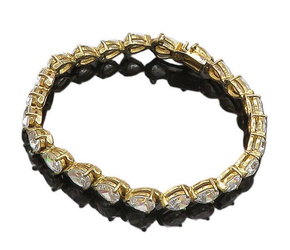 SILVER925 TEAR DROP BRACELET/シルバー/ブレスレット