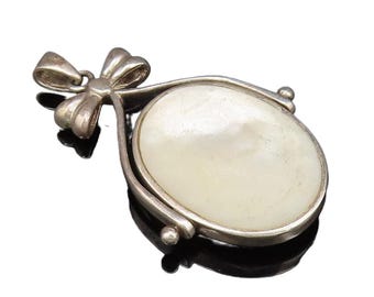 '80 米国製　925オニキス　マーカサイト　ロケットヴィンテージ ネックレス 80 米国製 925オニキス マーカサイト ロケットヴィンテージ