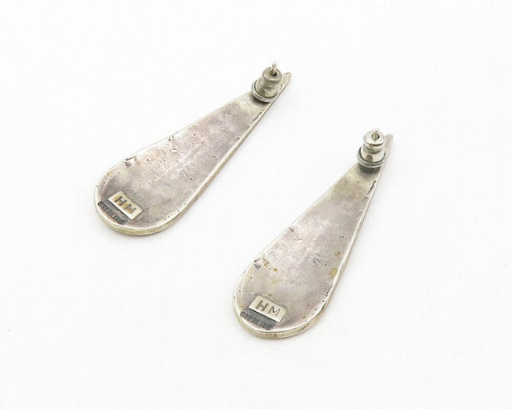 925 Sterling Silver - Vintage Two Tone Oxidized P… - image 4