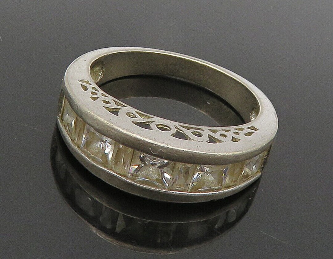 Statement Ring Frauen Sterling Silber Ring Mond Ste Produktbild-Vorschau 3