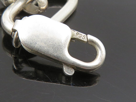 925 Sterling Silver - Vintage Dainty Rolo Papercl… - image 7