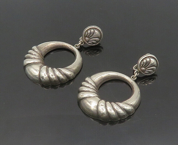 MEXICO SILVER 925】vintage ピアス-