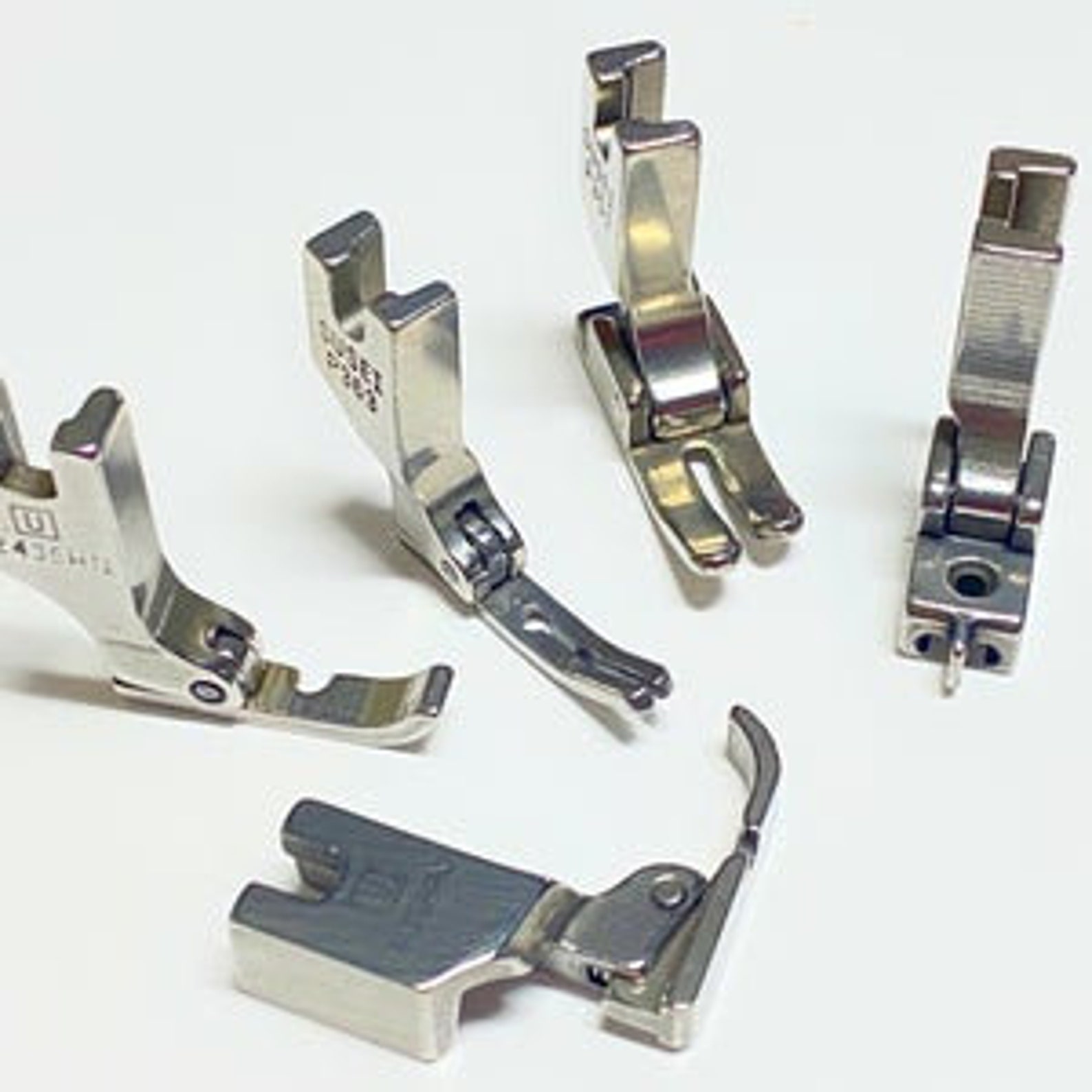 5 Presser Feet for Industrial Sewing Machine, Juki, Singer, Consew