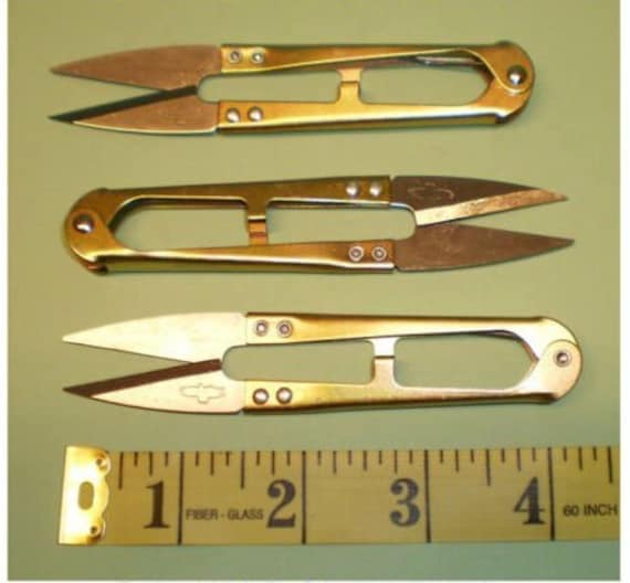 SEWING Scissor Shear First Aid 12 Golden Eagle Multi Color Nippers CLIPPERS
