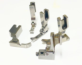 5 Presser Feet For industrial sewing machine, Juki, Singer, Consew, Brother