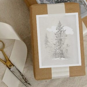 Set of 4 Christmas Present Topper Print | Print at Home!! Download Only ...