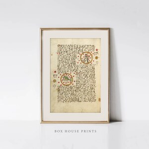 Fairy Tale Art Prints | Neutral Muted | Blue page | DOWNLOAD ONLY | Box House Prints