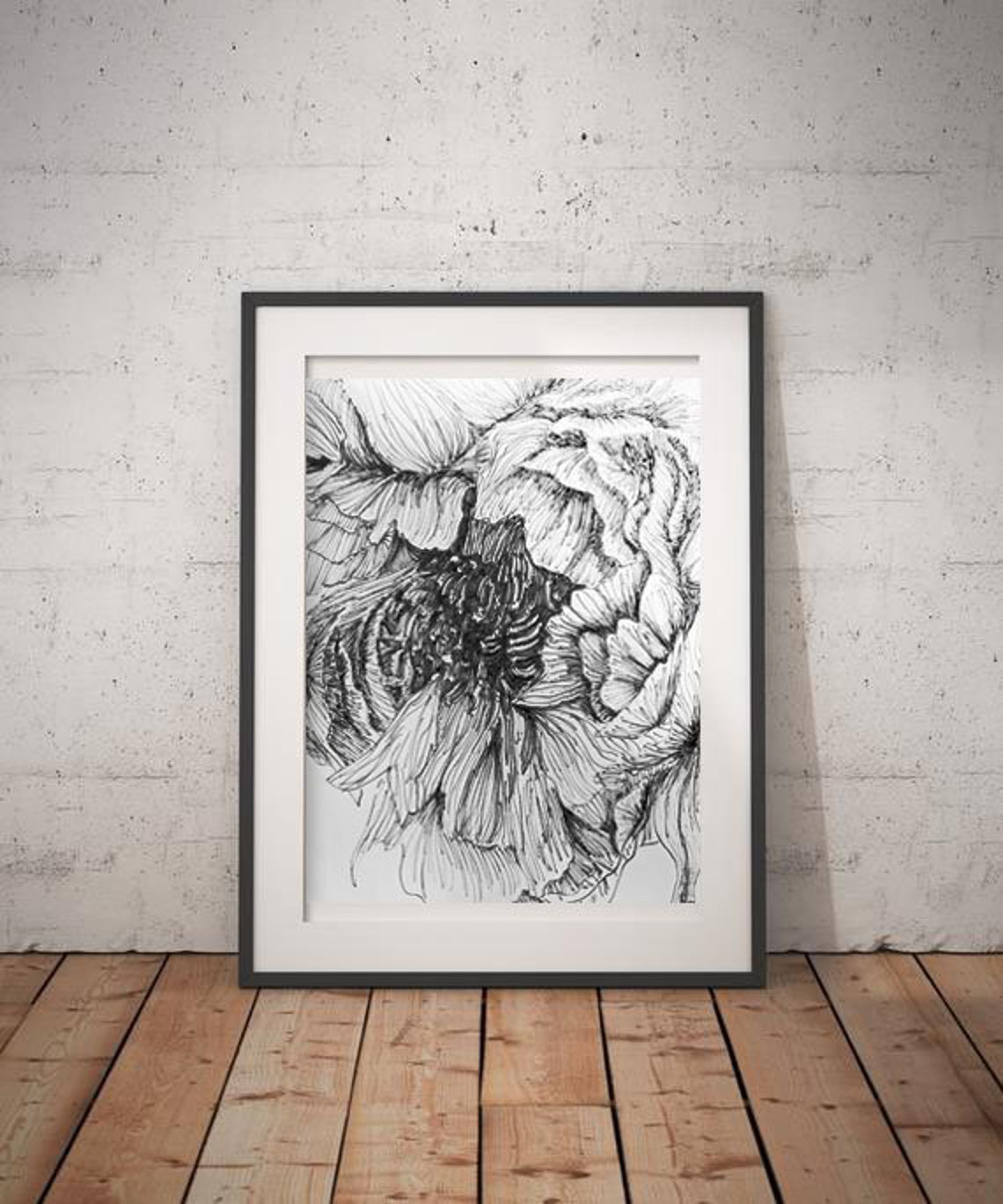 Floral Prints / 8x10 / Set of Three / Printable Wall Art / Botanical ...