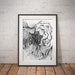 Floral Prints / 8x10 / Set of Three / Printable Wall Art / Botanical ...