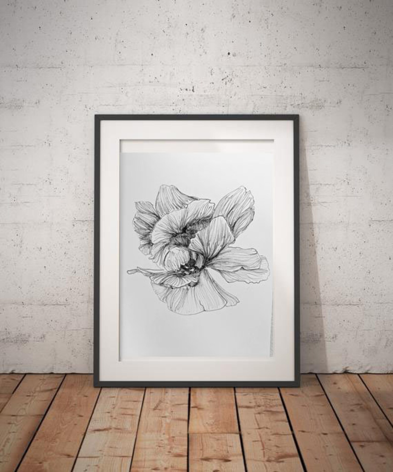 Floral Prints / 8x10 / Set of Three / Printable Wall Art / Botanical ...