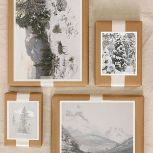 Set of 4 Christmas Present Topper Print | Print at Home!! Download Only ...