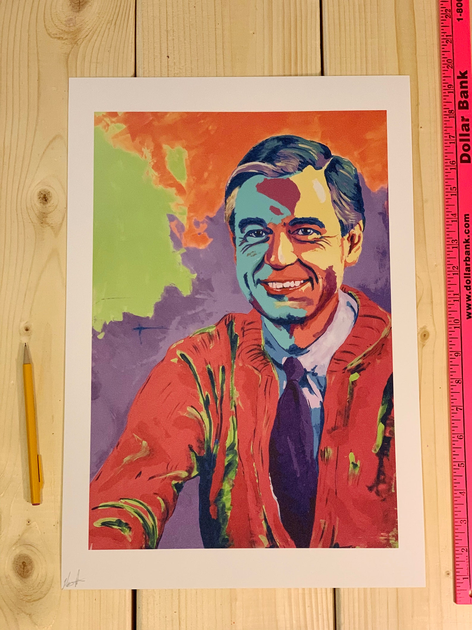 Mr Rogers Print on Fine Art Paper | Etsy