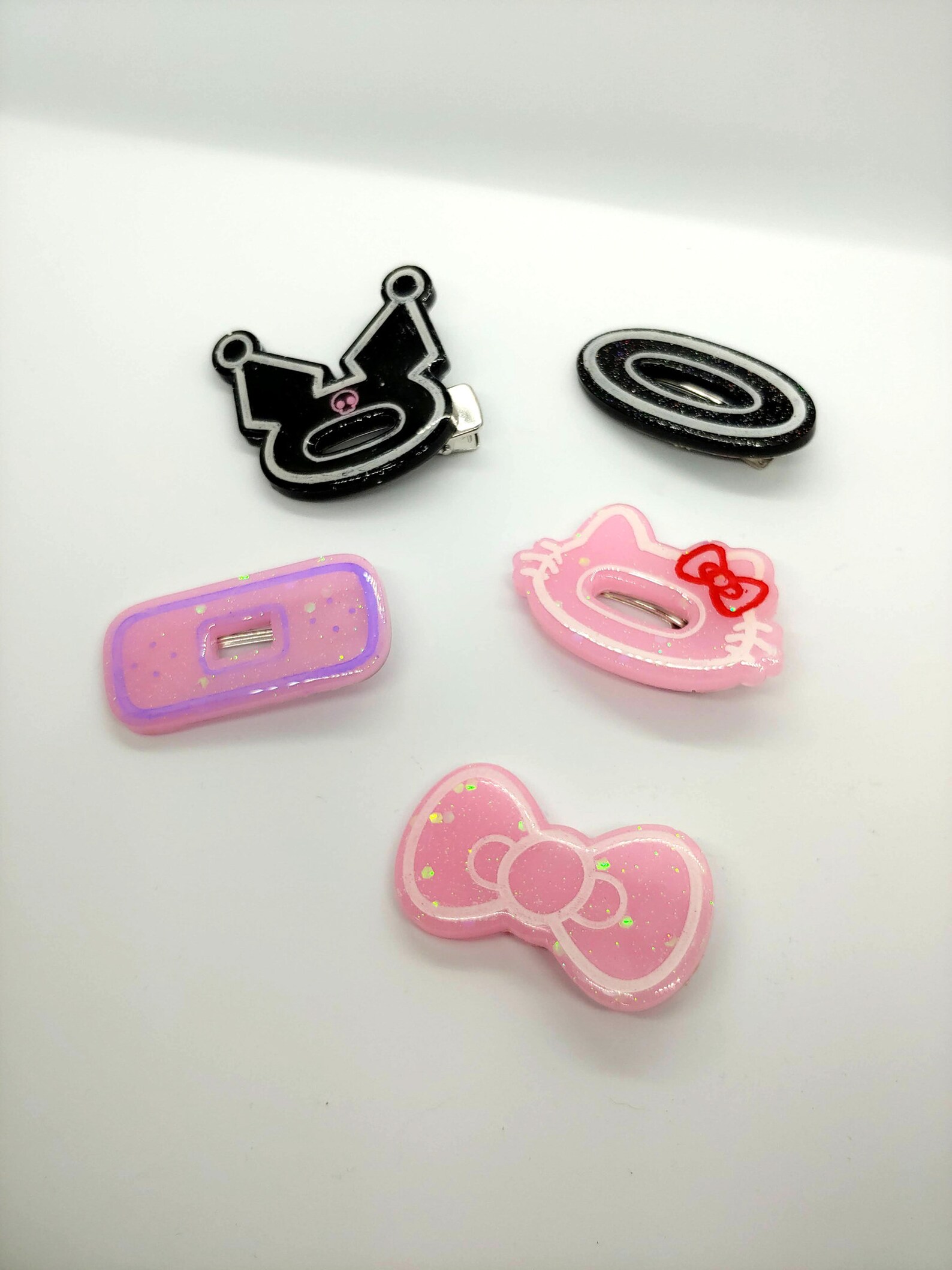 Kawaii Hair Clips Etsy
