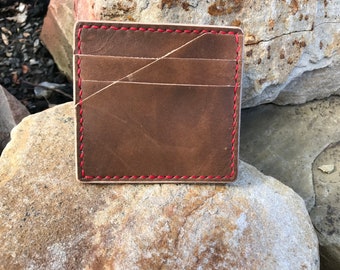 Cartera de ilusión óptica minimalista