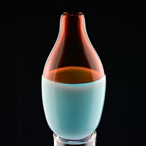 Grand vase bouteille color block image 2