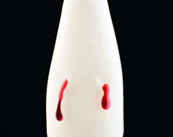 Vampire Bite Glass Vase