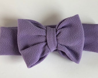 Lavender bow