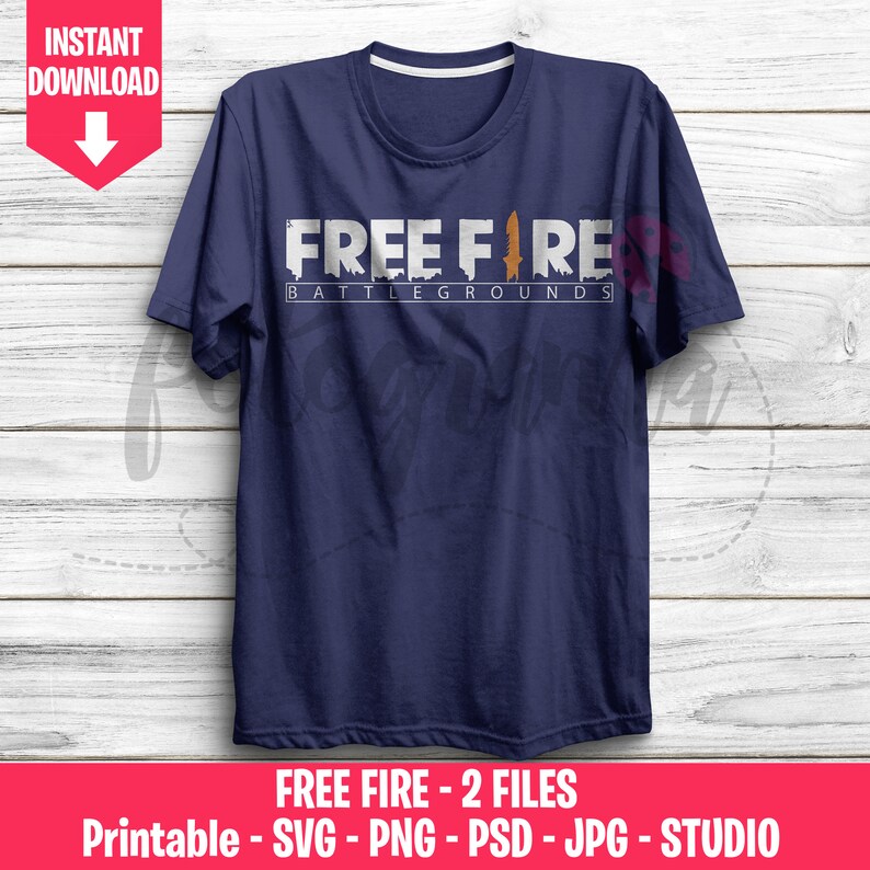 Download Free 2 Files Free Fire Inspiration Digital Download Free Fire Etsy SVG Cut Files