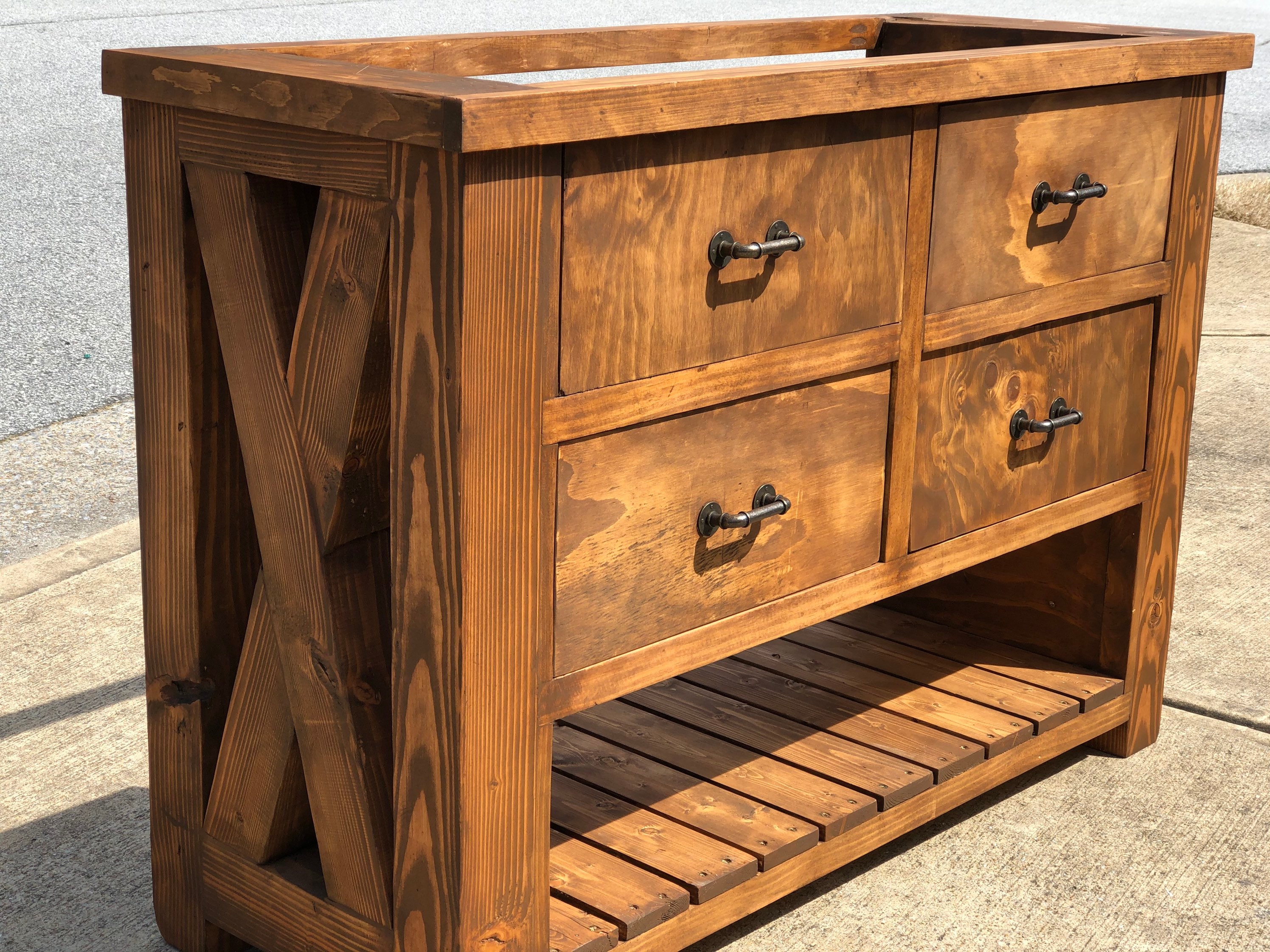 Farmhouse Bathroom Vanity Etsy