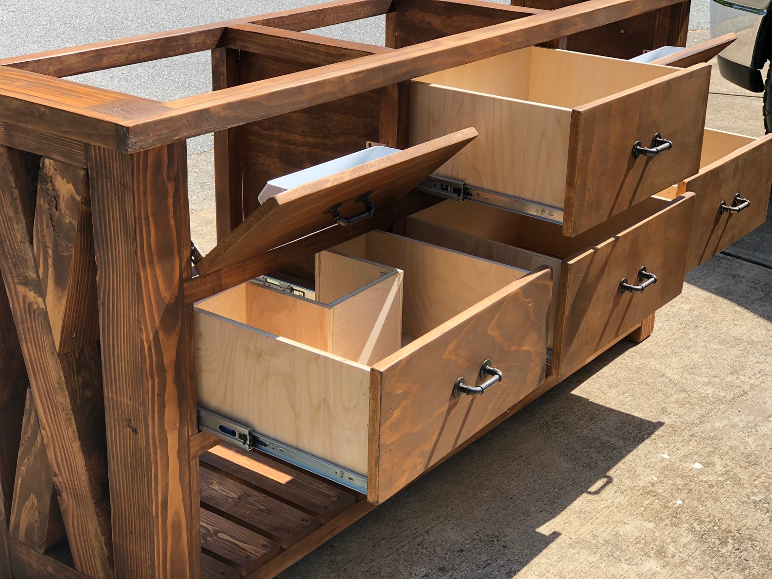Farmhouse Bathroom Double Vanity - Etsy