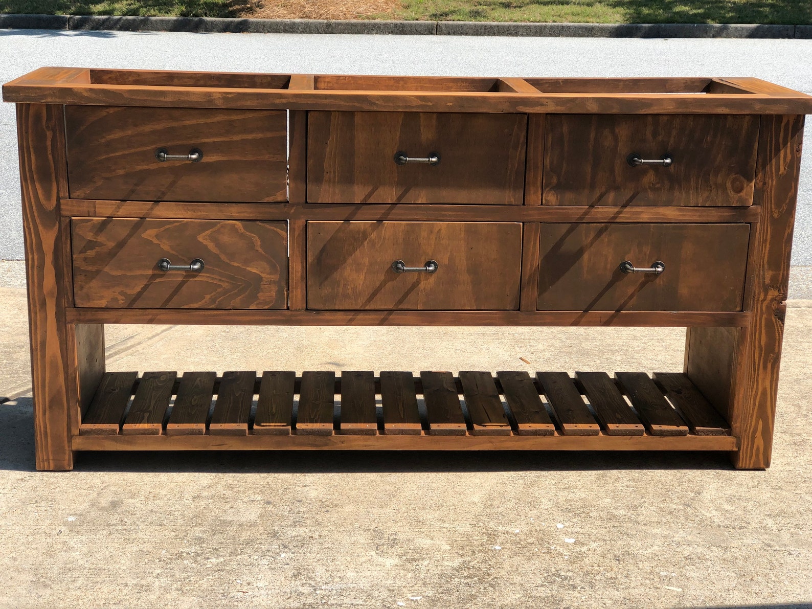 Farmhouse Bathroom Double Vanity - Etsy