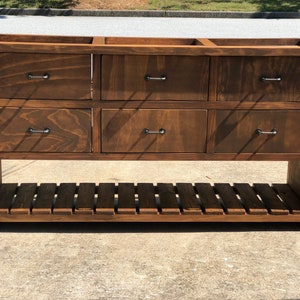 Farmhouse Bathroom Double Vanity