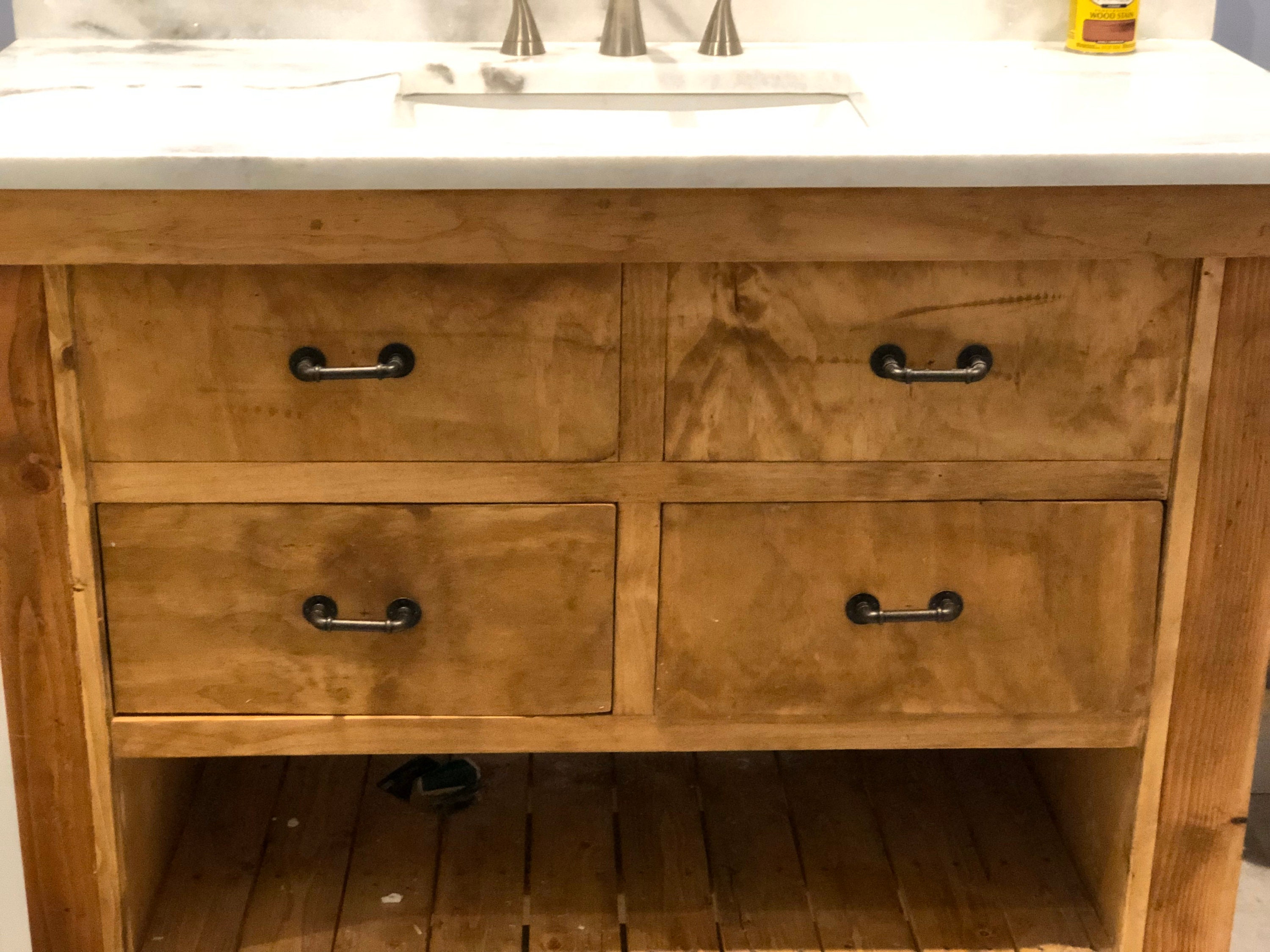 Dupe Farmhouse Bathroom Vanity