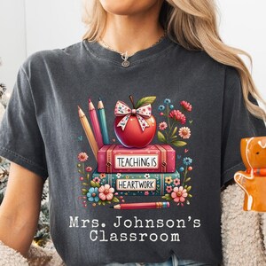 Personalized In My Teacher Era Shirt, Teacher Era Shirt, Funny Teacher Shirt, Back to School Shirt, First Day of School Shirt, Teacher Gift