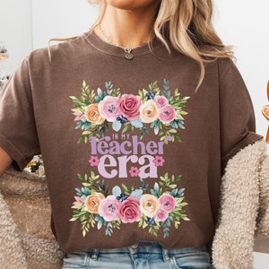 Personalized In My Teacher Era Shirt, Teacher Era Shirt, Funny Teacher Shirt, Back to School Shirt, First Day of School Shirt, Teacher Gift