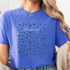 Blaubeer-T-Shirt, Blaubeer-T-Shirt, Blaubeer-T-Shirt, Sommer-Blaubeer-T-Shirt, Cottage-Core-Obst, Blaubeer-T-Shirt, Botanischer Garten
