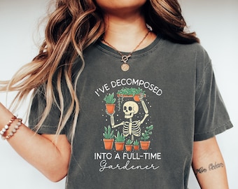 Funny Retirement Shirt, Retirement Gifts for Women, Teacher Retirement Shirt, Garden Lover Retirement Shirt, Retirement Gift, Garden T-Shirt