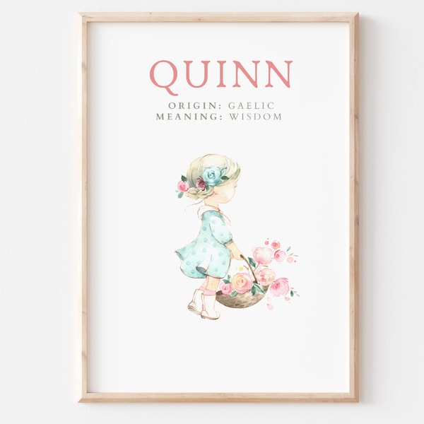 Name Meaning Art Etsy