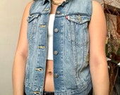 Vintage LEVIS Denim Jean Vest